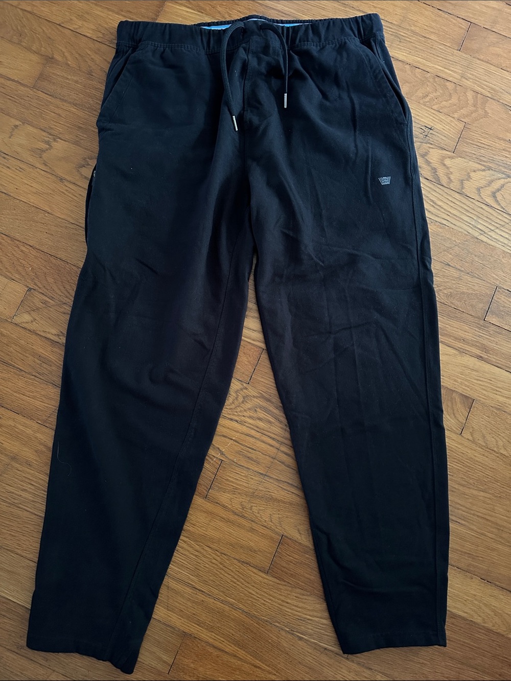 Mack Weldon ACE Sweatpants Black Men's Large Premium French Terry Joggers